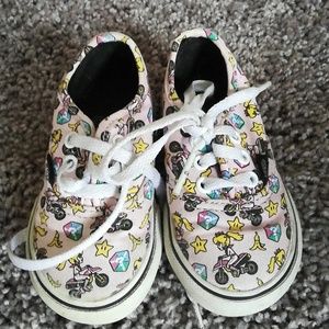 Baby Vans Princess Peach Mario Kart shoes